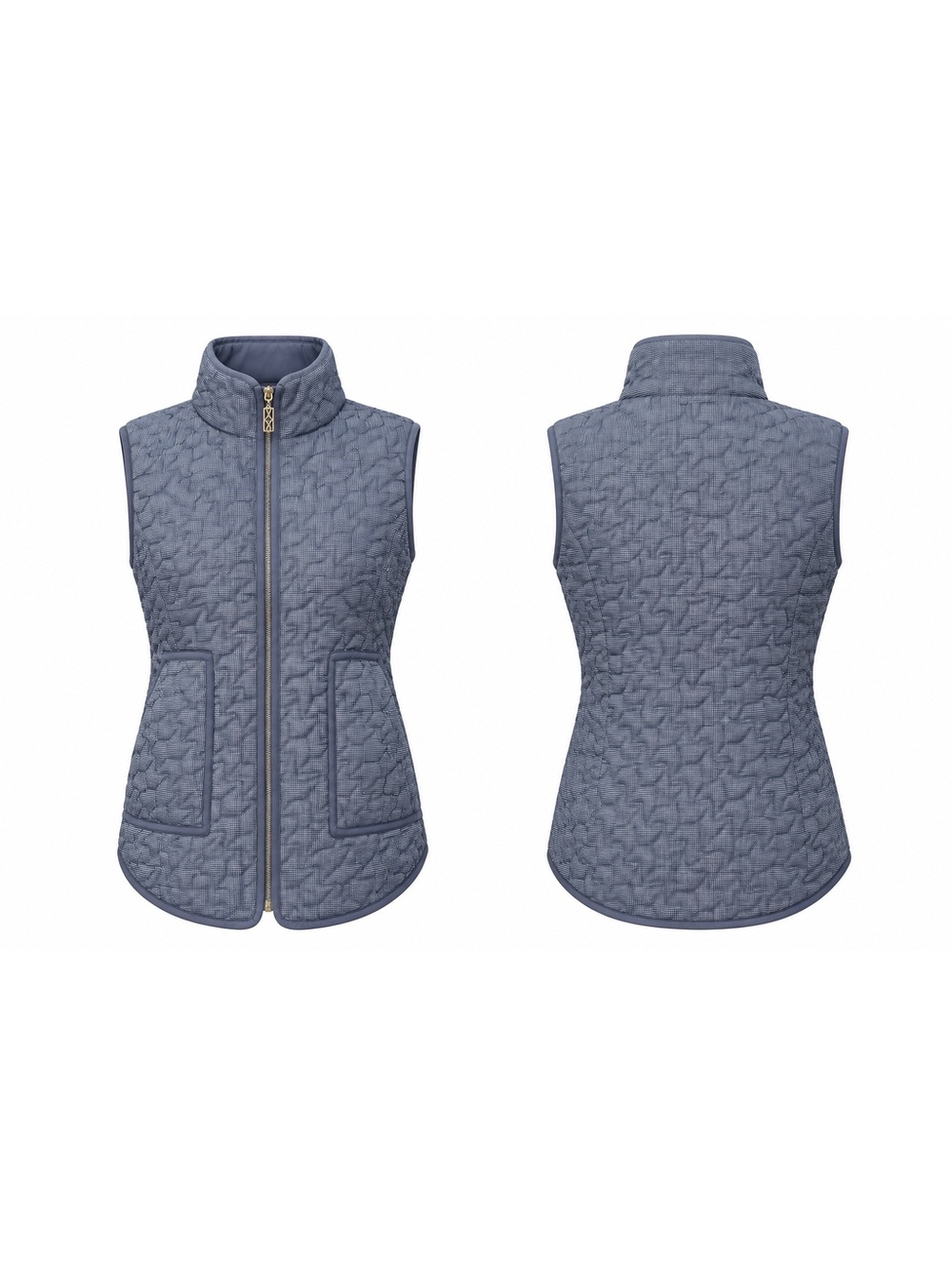 Jean Pierre Klifa Hunter Vest Reversible Quilted Vest